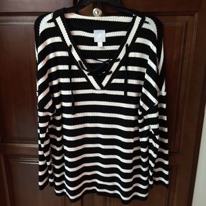 Striped Top XL